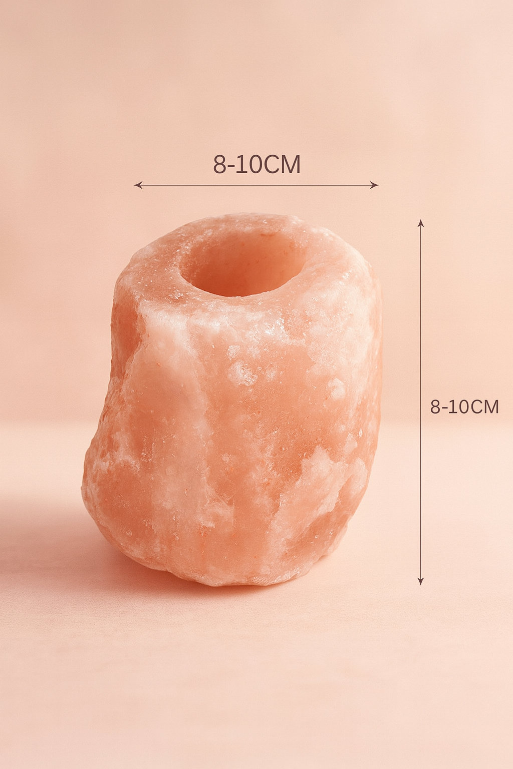 Himalayan Rose Quartz Glow Holders -4