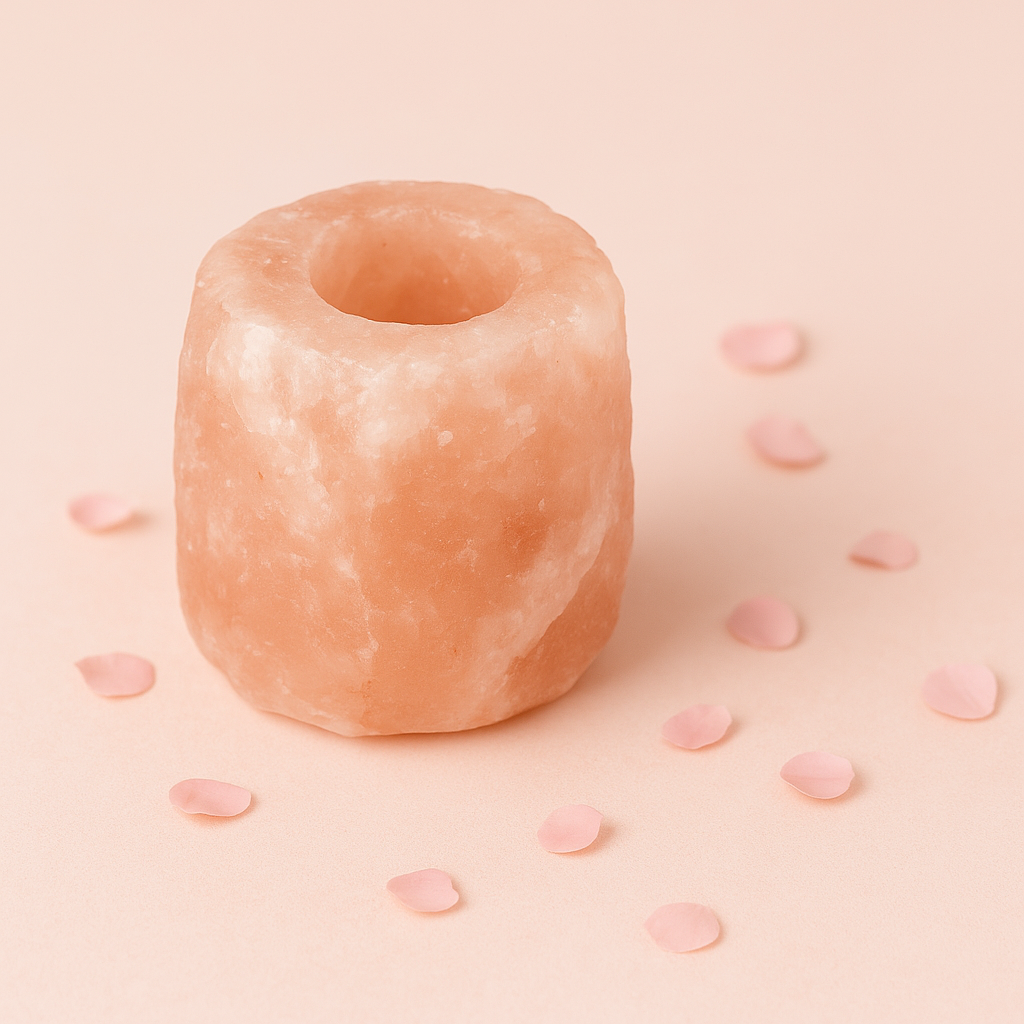Himalayan Rose Quartz Glow Holders -4