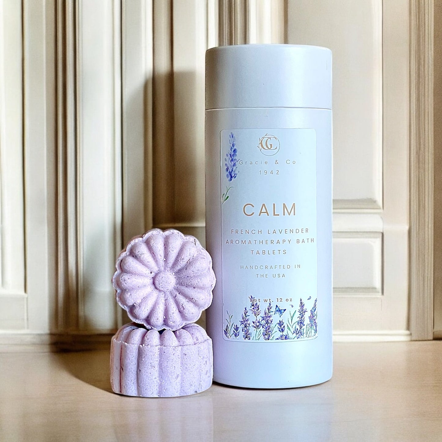 Melt Away Stress – Coconut Milk Magnesium Bath Bombs 4 OZ